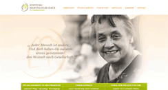 Desktop Screenshot of martha-else-haus.de